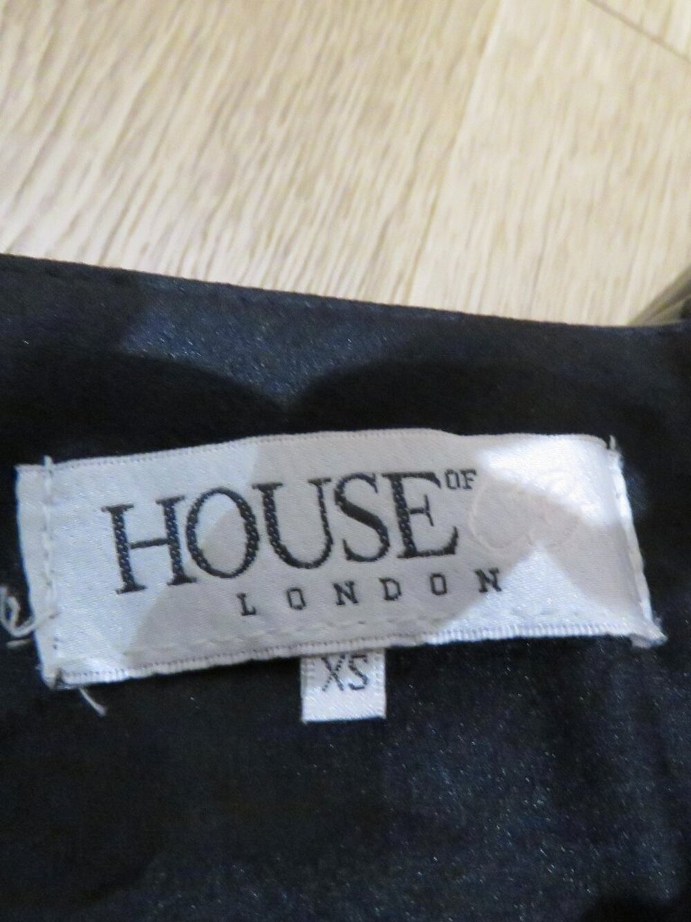 HOUSE OF CB Harmony Black Patent Vinyl High Waisted Pants XS Baddie Mob Wives - Picture 12 of 13
